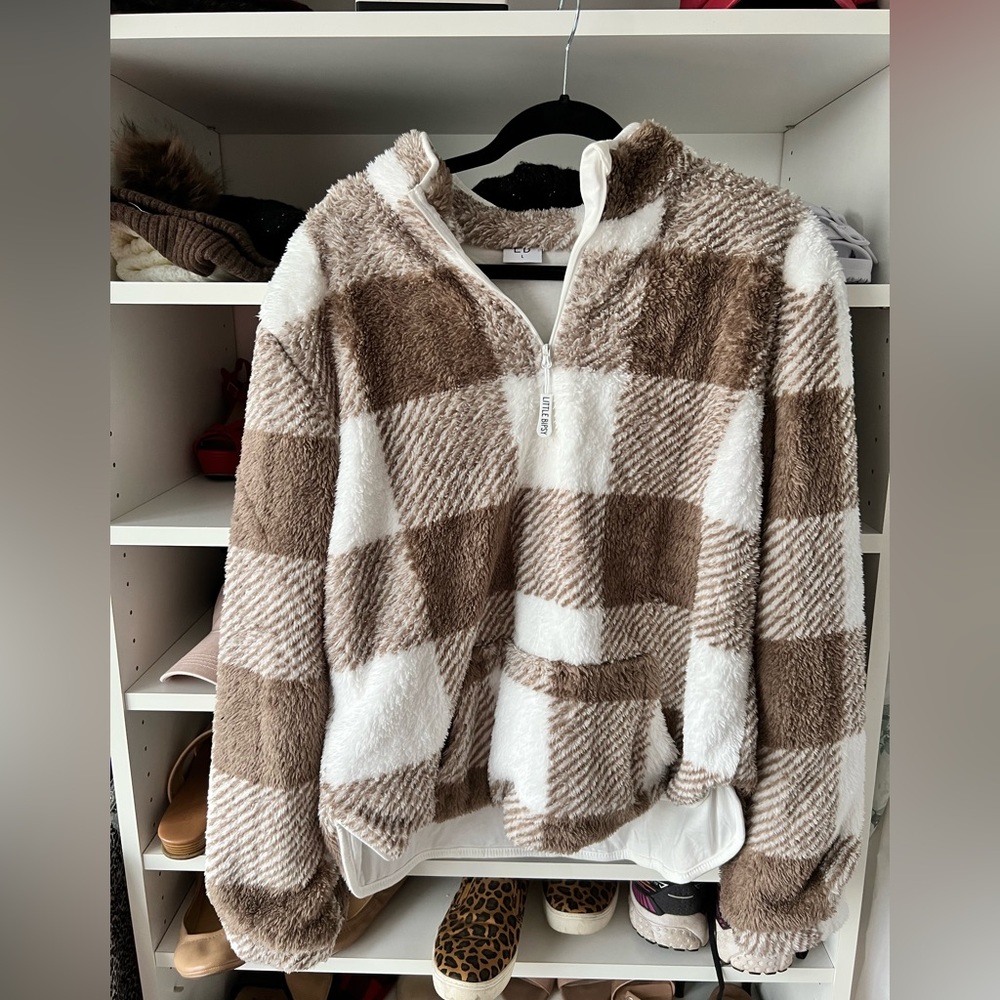 Sherpa pullover